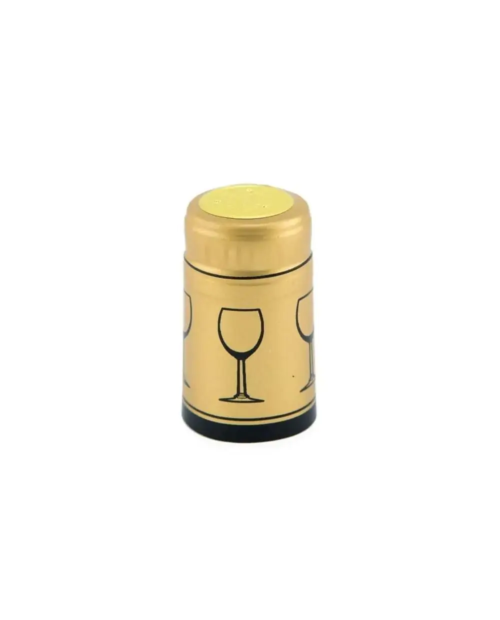 Shrink cap clearance