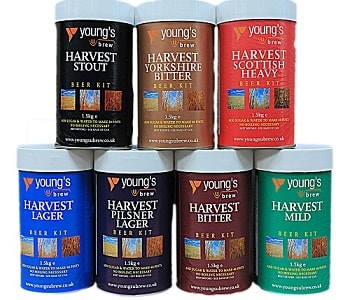 Harvest Beers by Youngs Home Brew Beer Kit