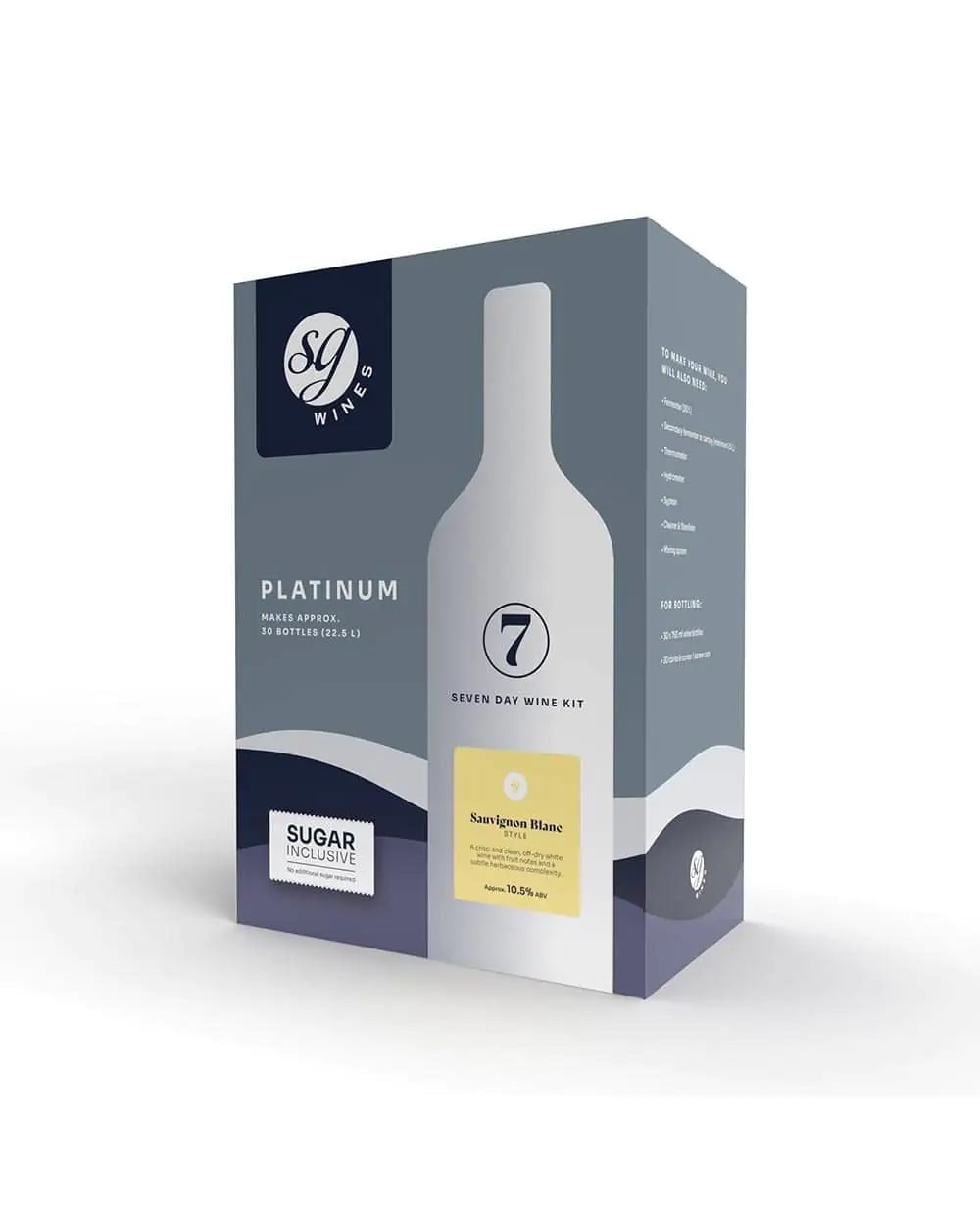 SG Wines Platinum Wine Kits 30 Bottle