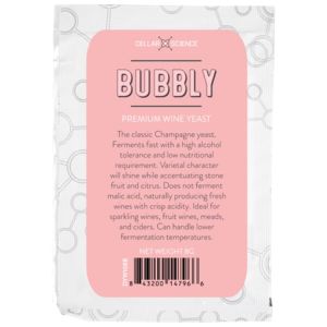 Bubbly Dry Champagne Yeast 8grms by Cellar Science 