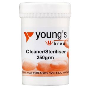 Youngs Cleaner / Steriliser 250g in a pot