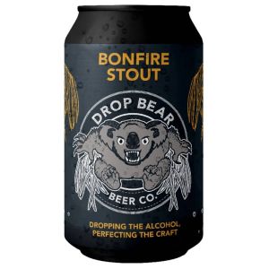 Drop Bear Bonfire Stout - Alcohol Free Beer