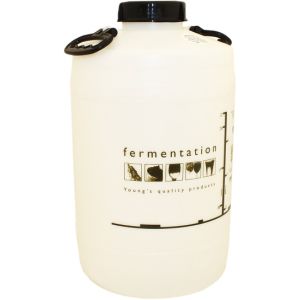 25litre Fermenter with a wide cap with a hole for airlock