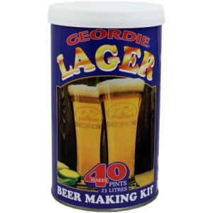 Geordie Lager Beer Kit: Craft your own classic Geordie lager beer with this comprehensive kit, including ingredients and step-by-step instructions.