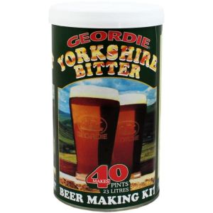 Geordie Yorkshire Bitter Beer Kit: Craft your own classic Geordie Yorkshire beer with this comprehensive kit, including ingredients and step-by-step instructions.