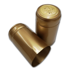 Shrink Capsules for wine bottles gold 30 pack